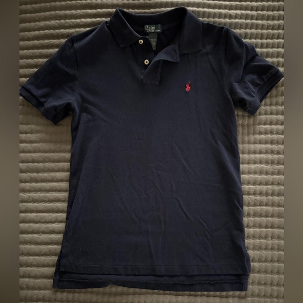 Polo Ralph Lauren Navy Blue Polo Shirt
